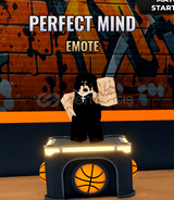 Basketball Zero : Perfect Mind Emote