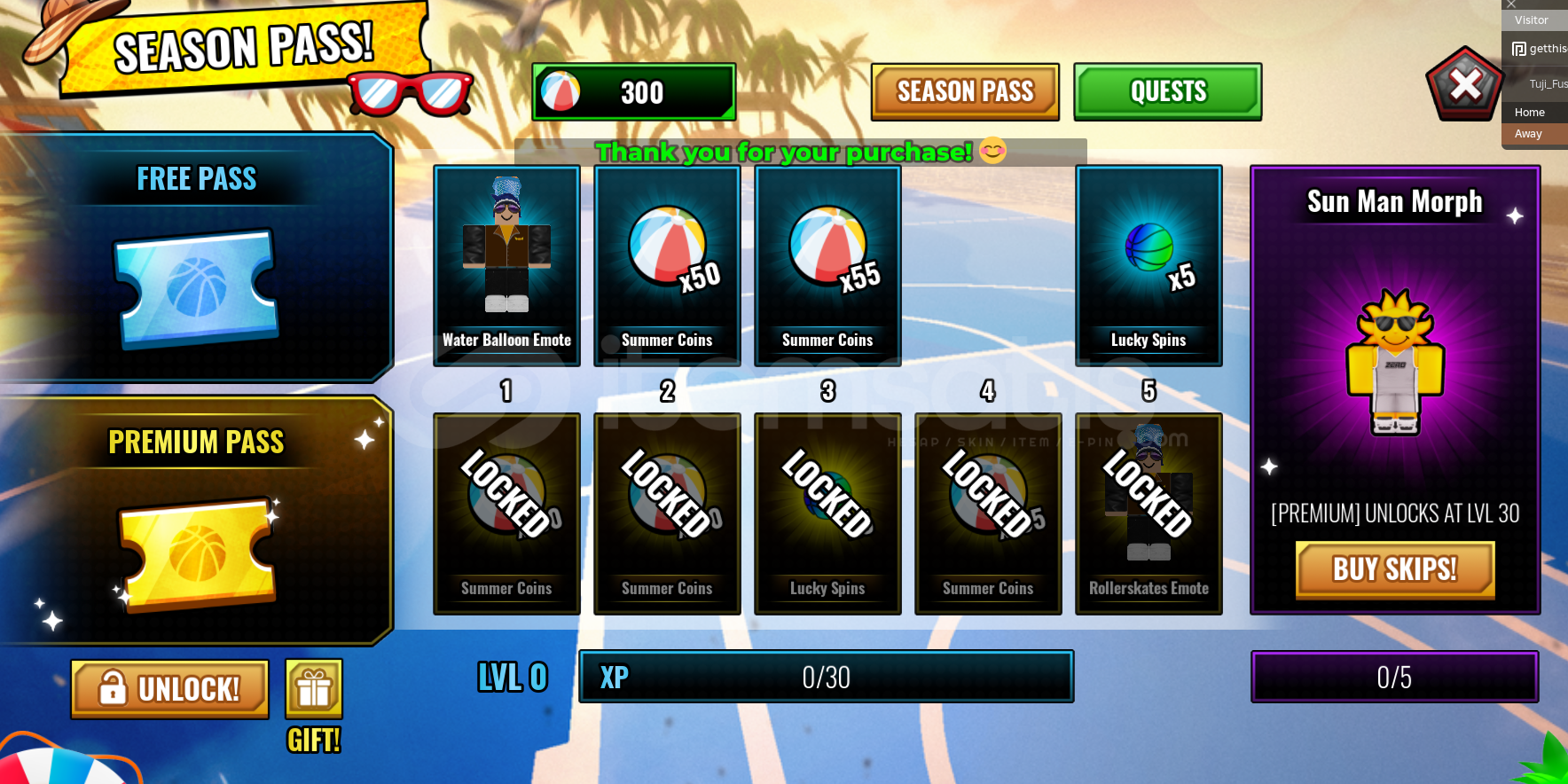 Basketball: Zero Premium Pass Basketball: Zero Premium Pass