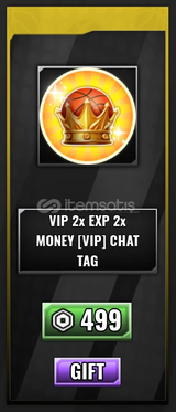 ⭐Basketball Zero :VİP 2X EXP 2X MONEY CHAT TAG