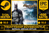 Batman: Arkham Asylum + Garanti Destek