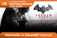 Batman Arkham City Game of The Year