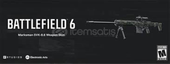 BATTLEFİELD 6 MARKSMAN SVK-8.6 WEAPON SKİN