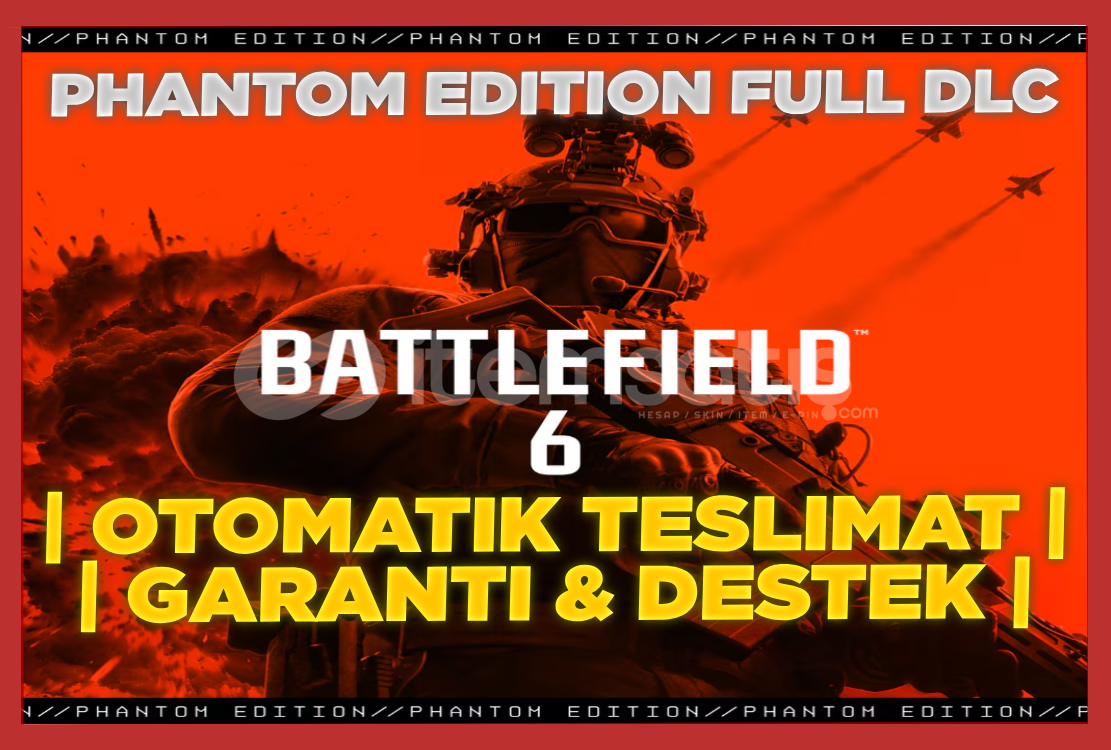 ⭐Battlefield 6 Phantom Edition + GARANTİ⭐ ⭐Battlefield 6 Phantom Edition + GARANTİ⭐
