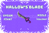 ✅ HALLOWS BLADE ✅ [Murder Mystery 2] ⭐