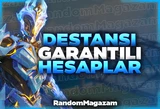 ⭐️[ÖZEL STOK]⭐️ DESTANSI GARANTİLİ HESAPLAR