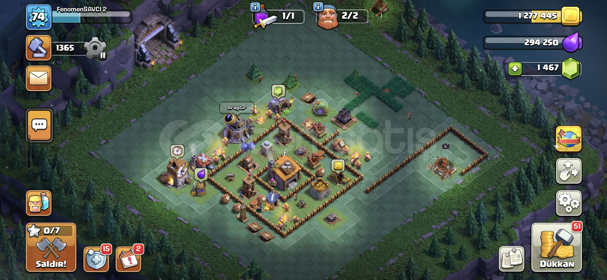 Bb 12 74 seviyeli köy  Bb 12 74 seviyeli köy