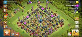 BB 13 156 LEVEL CLASH OF CLANS HESABI 