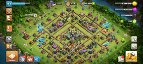 BB 14 163 LEVEL CLASH OF CLANS HESABI 
