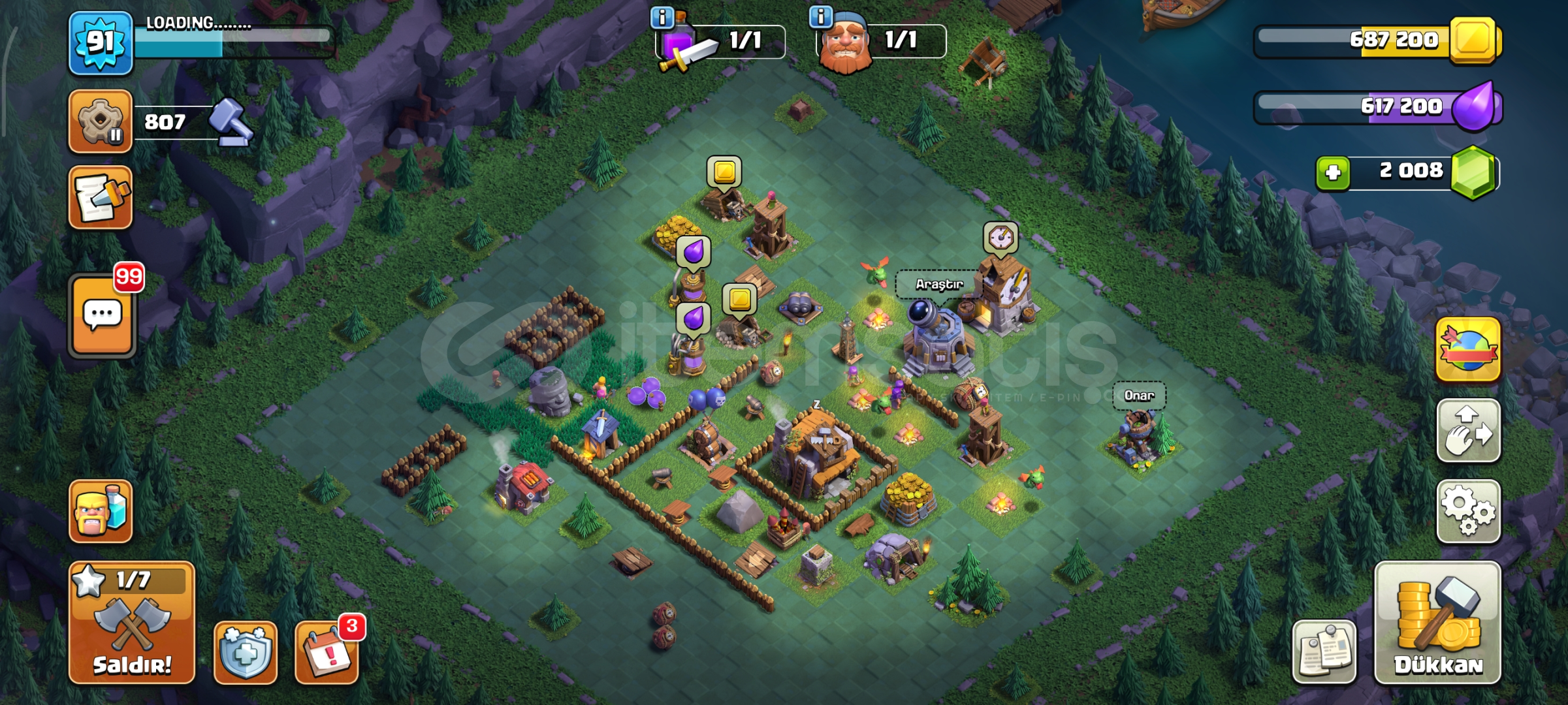 CLASH OF CLASH HESABI  CLASH OF CLASH HESABI