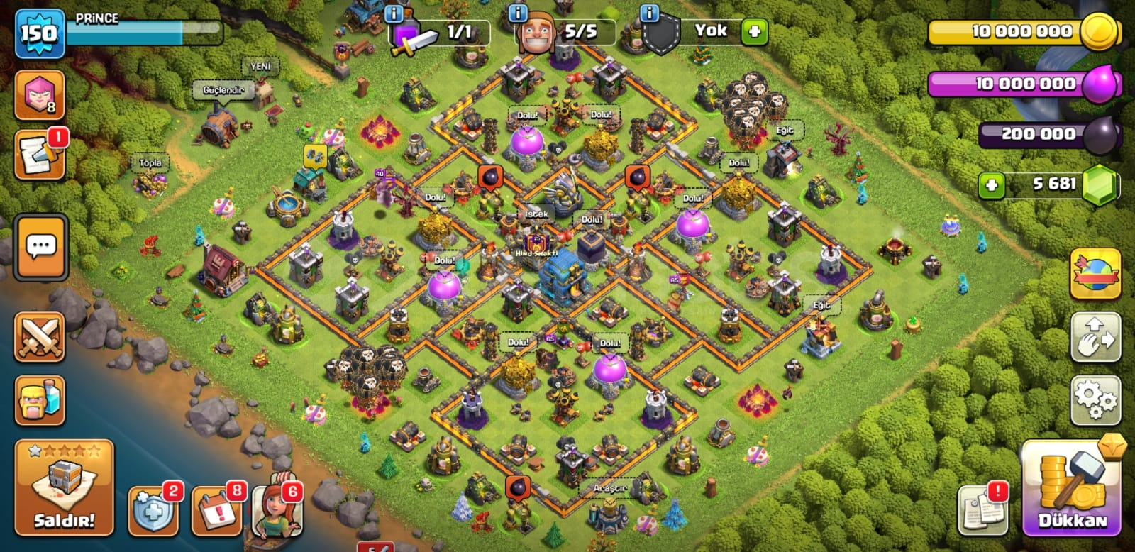 bb12 hesap | Lv.150 | 5681 Gem | 5 builder bb12 hesap | Lv.150 | 5681 Gem | 5 builder