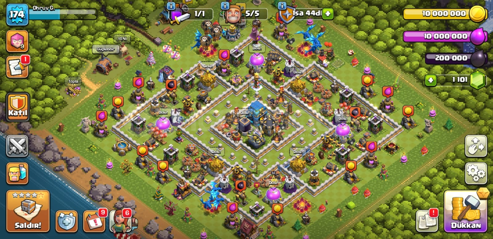 bb12 hesap | Lv.174 | 1100 Gem | 5 builder bb12 hesap | Lv.174 | 1100 Gem | 5 builder