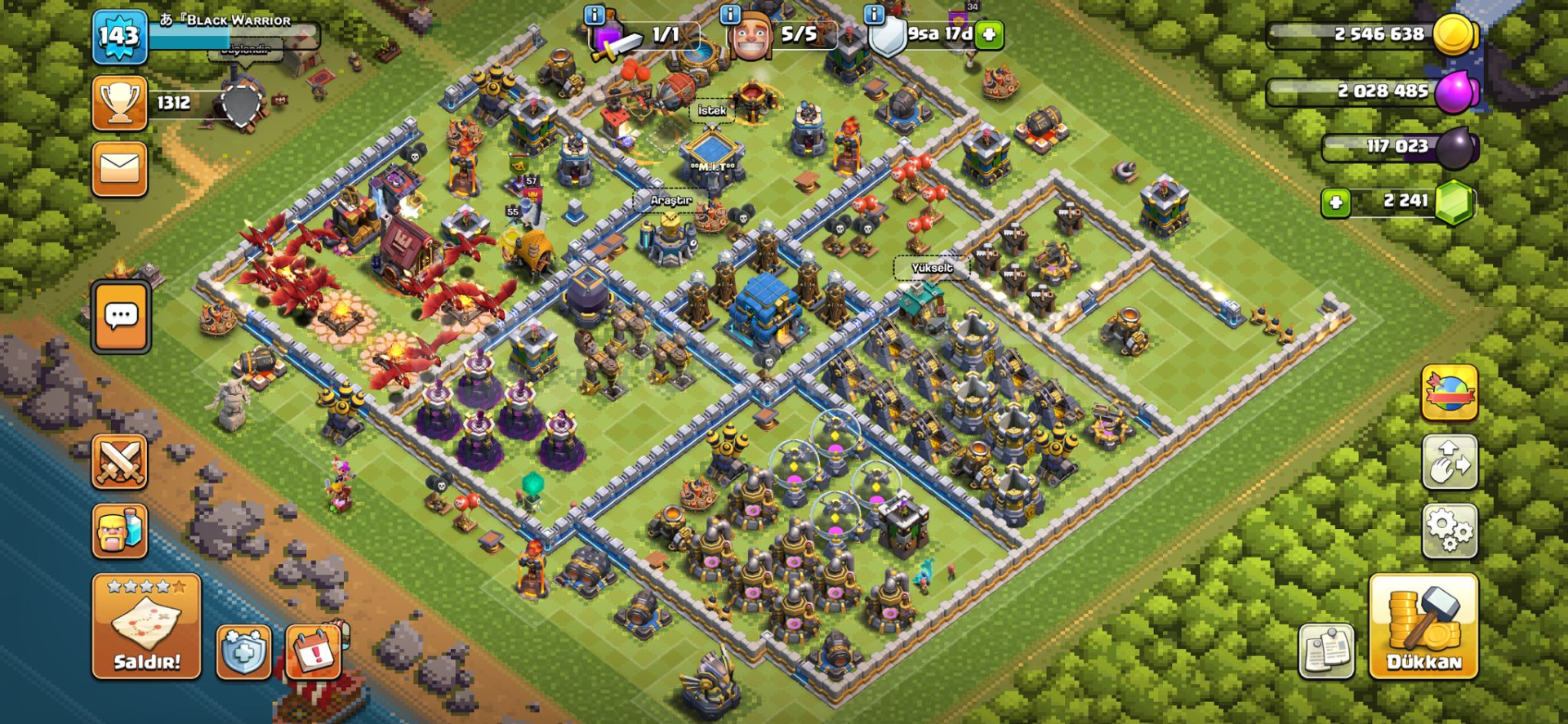Bb12 max • 143 level • 2241 taş Bb12 max • 143 level • 2241 taş