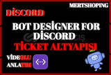 ⚡️ [BDFD] Ticket Sistemi - DİSCORD ⚡️