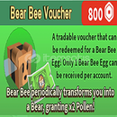 bear bee voucher