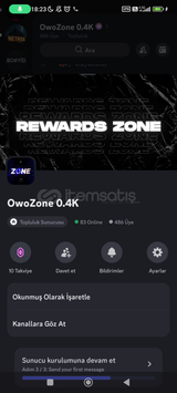 Bedava Fiyatında Rewards Sunucusu 500+üye