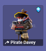 BedWars pirate davey