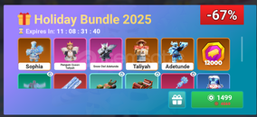 BedWars Holiday Bundle 2025