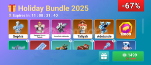 BedWars Holiday Bundle 2025