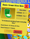 bee swarm basic green hive skin