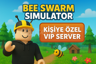  ⭐Kişiye özel Vip Server⭐(SINIRSIZ)BEE SWARM SİM
