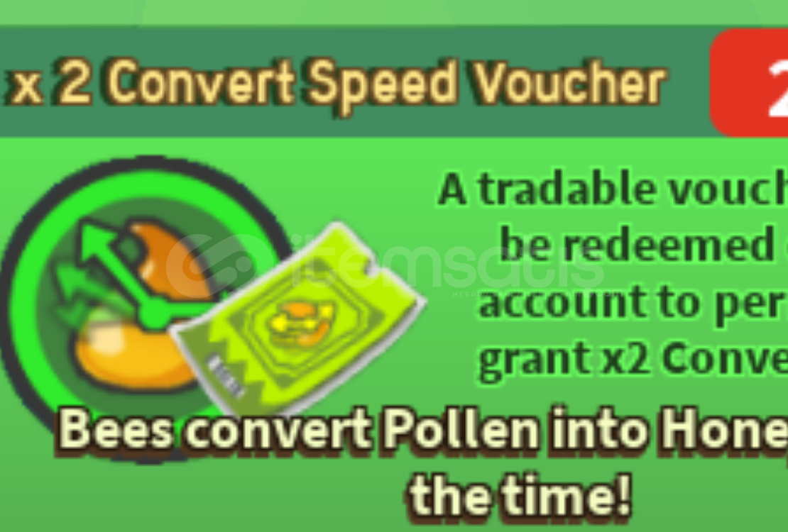 ⭐Bee Swarm Simulator 2x Convert Speed 3094243 İtemsatış