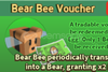 ⭐Bee Swarm Simulator Bear Bee Voucher