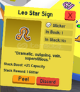 Bee Swarm Simulator / Leo Star Sign