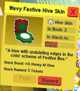 Bee Swarm Simulator / Wavy Fastive Hive Skin