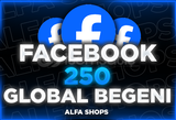 ⭐(GLOBAL) 250 GÖNDERİ BEĞENİ FACEBOOK