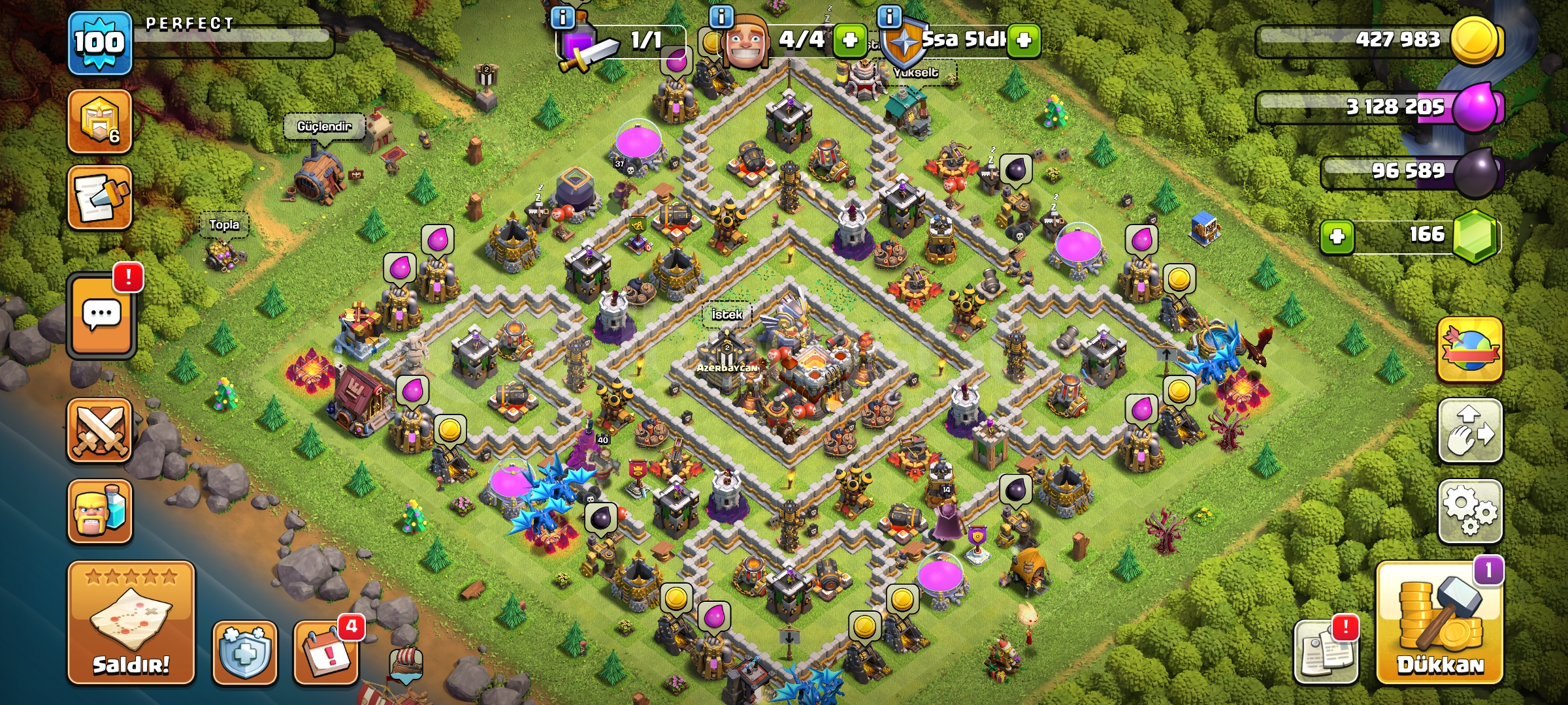 BELEDİYE BİNASI 11 100 LEVEL CLASH OF CLANS  BELEDİYE BİNASI 11 100 LEVEL CLASH OF CLANS
