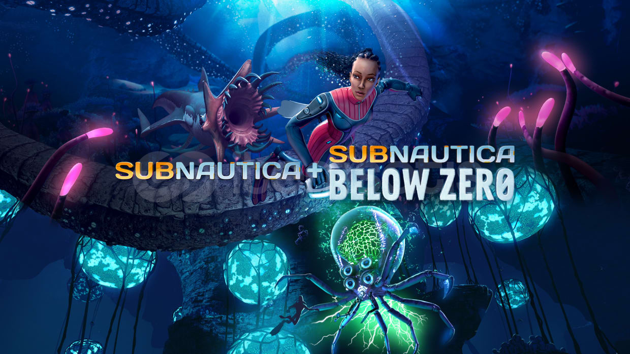 Subnautica+Subnautica Below Zero PS4-PS5 GARANTİ Subnautica+Subnautica Below Zero PS4-PS5 GARANTİ