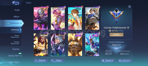 Benddetta main hesap collettor mevcut