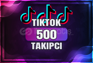 [ÖMÜR BOYU] TikTok 500 Takipçi