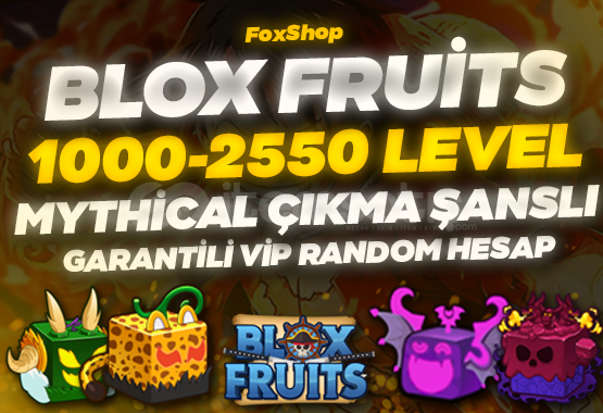 VIP] BLOX FRUIT RANDOM MAILSIZ HESAP 