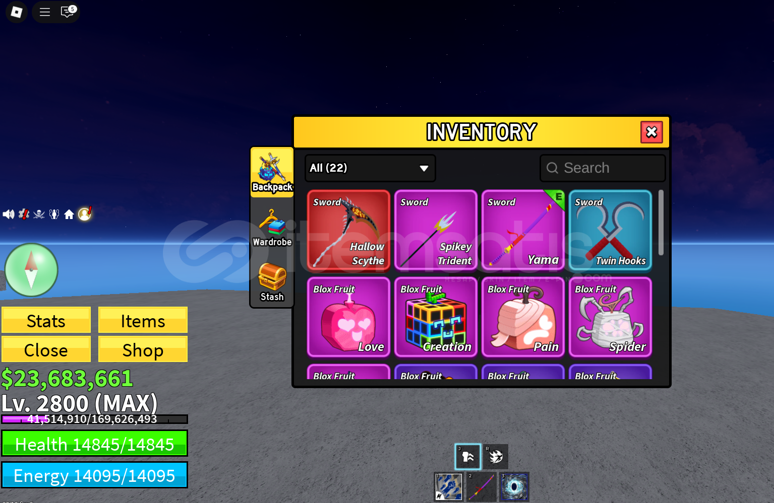 BF✨ 23M+PAIN / GODHUMAN / HALLOW SCYTHE BF✨ 23M+PAIN / GODHUMAN / HALLOW SCYTHE