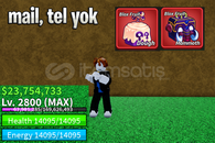 BF MAX LEVEL + 2 KIRMIZI MEYVE HESAP