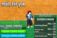 BF 2800 LVL + GOD HUMAN HESAP