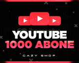 (Garantili) YouTube 1.000 Gerçek Abone