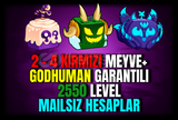 (BF) 2-4 KIRMIZI MEYVE+GODHUMAN GARANTİLİ 2550 