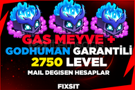 ⭐BF⭐Gas Meyve + Godhuman garantili 2750