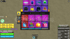 BF hallow scythe 2800 level max hesap