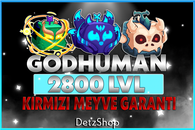 │BF│⭐ KIRMIZI MEYVE + GODHUMAN GARANTI 2800 ⭐ │BF│⭐ KIRMIZI MEYVE + GODHUMAN GARANTI 2800 ⭐