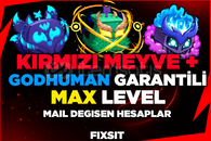 ⭐BF⭐Kırmızı Meyve+Godhuman garantili MAX ⭐BF⭐Kırmızı Meyve+Godhuman garantili MAX