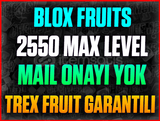 ☘️BF☘️MAX 2550 LVL❤️T-REX GARANTİLİ MAİLSİZ❤️