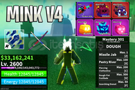 BF MINK V4 FULL GEAR + 2600 LEVEL + CDK + GHM