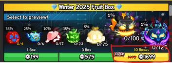 [BF] Winter 2025 Fruit Box [10 Boxes]