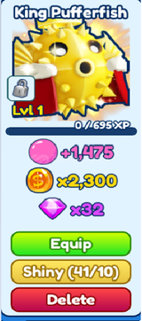 BGS 10X King Pufferfish