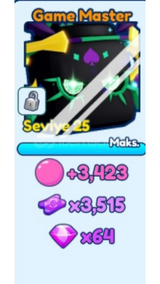 BGS 2 ADET SHİNY GAME MASTER PET
