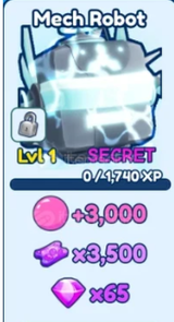 BGS 4X SECRET MECH ROBOT SECRET