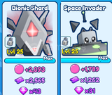 BGS inf 5 ADET Bionic shard + 5 Space invader 